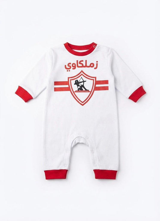 الزمالك بيبي سوت – “زملكاوي” | رومبير لمشجعي كرة القدم بأكمام طويلة